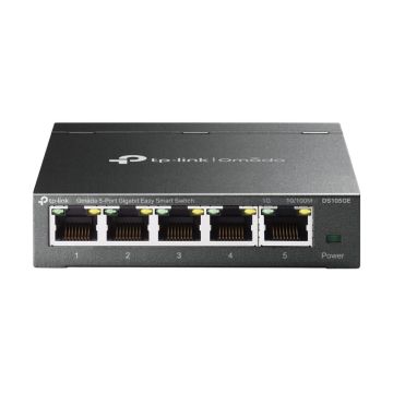 TP-Link Omada DS105GE netwerk-switch Managed L2 Gigabit Ethernet (10/100/1000) Zwart (DS105GE) thumbnail