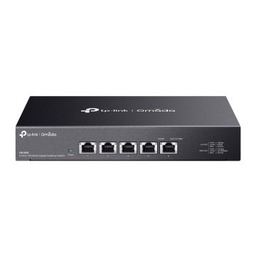 TP-Link Omada DS105X netwerk-switch Unmanaged 10G Ethernet (100/1000/10000) Zwart (DS105X) thumbnail