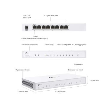 TP-Link Festa FS308G Smart Switch (FESTAFS308G) thumbnail