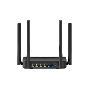 TP-Link Mercusys MR25BE wireless router Gigabit Ethernet Dual-band (2.4 GHz / 5 GHz) Black (MR25BE) thumbnail