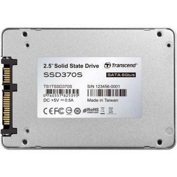 Transcend TS1TSSD370S, 1TB, 2.5-inch SSD370, SATA3, MLC, Aluminum case (TS1TSSD370S) thumbnail