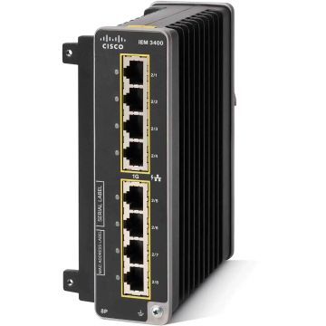 Cisco Catalyst IE3400 Rugged 8Port GE Copper (IEM-3400-8P=) thumbnail