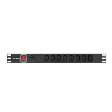 Lanberg *Listwa zasilajaca  2m   5x230    PDU- (PDU-05E-0200-BK) thumbnail