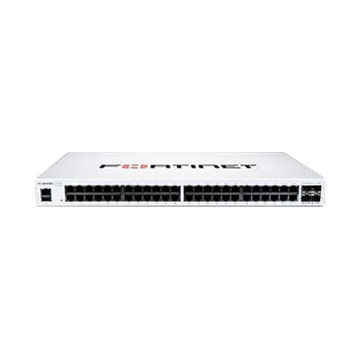 Fortinet FortiSwitch-148F is a performance/price competitive L2+ management switch with 48x GE port + 4x SFP+ port + 1x RJ45 con (FS-148F) thumbnail