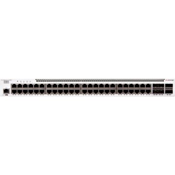 Fortinet Layer 2/3 FortiGate switch controller compatible switch with 48 x GE RJ45 ports, 4 x 10 GE SFP+ and 2 x 40 GE QSFP+ (FS-548D) thumbnail