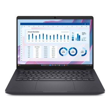 DELL Pro Max 14 MC14255 Copilot+ PC AMD Ryzen AI 7 PRO 350 Mobiel werkstation 35,6 cm (14") Full HD+ 32 GB LPDDR5x-SDRAM 1 TB SSD Wi-Fi 7 (802.11be) Windows 11 Pro Zwart Engels (9116J) thumbnail