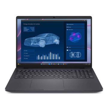 DELL Pro Max 16 MC16255 Copilot+ PC AMD Ryzen AI 7 PRO PRO 350 Mobiel werkstation 40,6 cm (16") Full HD+ 32 GB LPDDR5x-SDRAM 512 GB SSD NVIDIA RTX PRO 500 Blackwell Wi-Fi 7 (802.11be) Windows 11 Pro Engels Zwart (NXPP3) thumbnail
