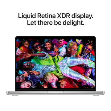 Apple MBP 14 Silver/15C/16C GPU/24GB/2T (MJLV4N/A) thumbnail