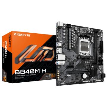 GIGABYTE B840M H moederbord AMD B840 Socket AM5 micro ATX (B840M H) thumbnail