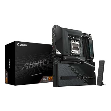 GIGABYTE X870 AORUS STEALTH AMD X870 Socket AM5 ATX (X870 A STEALTH) thumbnail