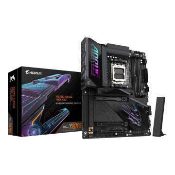 GIGABYTE X870E AORUS PRO X3D AMD X870E Socket AM5 ATX (X870E A PRO X) thumbnail