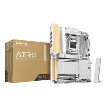 GIGABYTE X870E AERO X3D WOOD AMD X870E Socket AM5 ATX (X870E AERO X WOOD) thumbnail