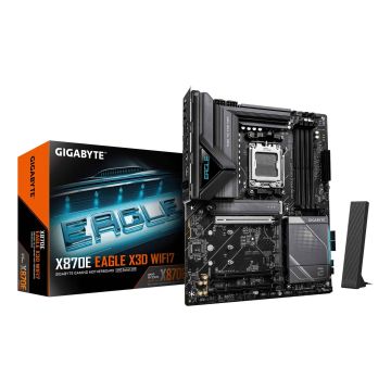 GIGABYTE X870E EAGLE X3D WIFI7 AMD X870E Socket AM5 ATX (X870E EAGLE X WF7) thumbnail