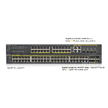 ZyXEL GS1920-8HPv2 Network Switch 8+ 2 Port (GS1920-8HPV2) thumbnail