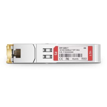 Extreme Networks 10/100/1000BASE-T SFP HI MODULE CAT5 CABLE 100M LINK RJ45 (10070H) thumbnail