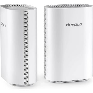 devolo WiFi 7 BE9300 Mesh System 2er Pack BE9300 Triband, 1x 2.5G WAN/LAN und 3x 1G LAN (pro Einheit) (7297) thumbnail