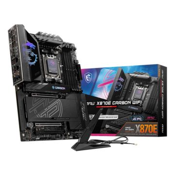 MSI MPG X870E CARBON WIFI moederbord AMD X870E Socket AM5 ATX (MPG X870E CARBON WIFI) thumbnail