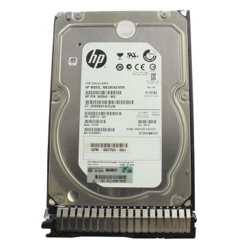 HP SPS-HDD 2TB SATA-6G 512N WD LOCK (P75283-001) thumbnail