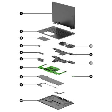 HP SPS-MB DSC RTX5050 8GB R5240 WIN (P78804-601) thumbnail