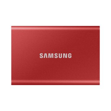 Samsung Portable SSD T7 500 GB USB Type-C 3.2 Gen 2 (3.1 Gen 2) Rood (MU-PC500R/WW) thumbnail