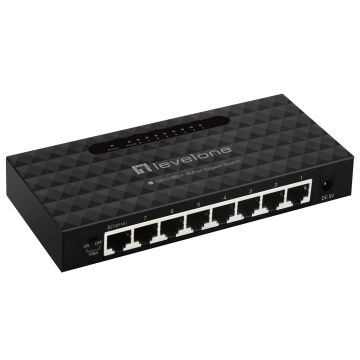 LevelOne GEL-1061 - Switch - managed - 8 x 10/100/1000 + 2 x SFP (GEL-1061NEUEVERSION) thumbnail