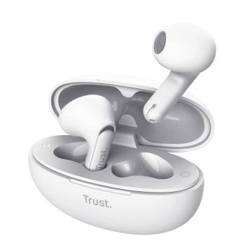 Trust Yavi Headset True Wireless Stereo (TWS) In-ear Oproepen/muziek USB Type-C Bluetooth Wit (25173) thumbnail