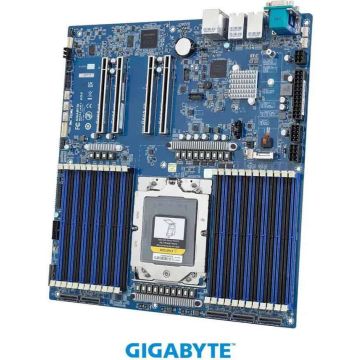 Gigabyte MZ33-AR1, 1xSKT LGA 6096, AMD EPYC 9005, SoC, 24xDIMM, SATA, NVMe, 1xM.2, 2x10GbE, IPMI (MZ33-AR1) thumbnail