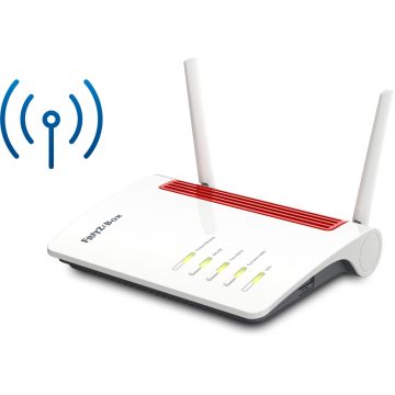 Box FRITZ! 6850 4G International draadloze router Gigabit Ethernet Dual-band (2.4 GHz / 5 GHz) Wit (20003085) thumbnail
