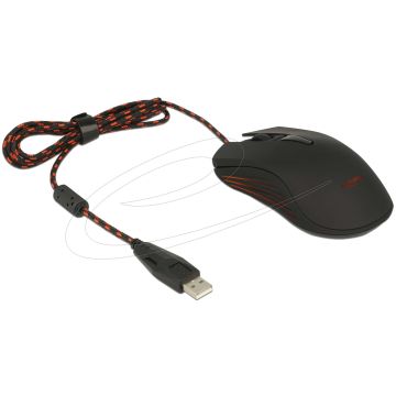 Delock Optische 4-Tasten USB Gaming Maus (12531) thumbnail