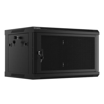 LANBERG 19 RACK-MOUNT RACKS FOR 6U -600X450 RACK MOUNTING WITH PERFORATED DOORS (FLAT PACK) (WF01-6406-23S) thumbnail