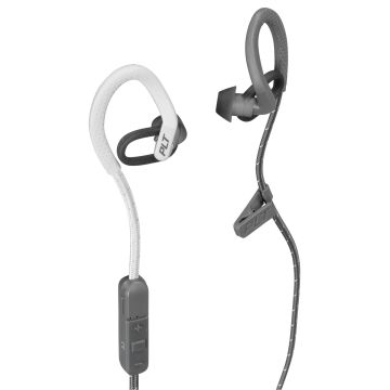 HP POLY BackBeat Fit 350 Kopfhörer Kabellos Ohrbügel - im Ohr Sport Bluetooth Grau - Weiß (212344-99) (212344-99) thumbnail