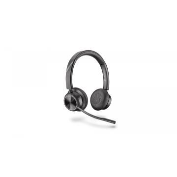 HP Poly POLY Savi 7320-M Office Stereo DECT 1880-1900 MHz Headset - Kopfhörer Kabellos Kopfband - Anrufe/Musik - Bluetooth - Sch (215201-05) thumbnail