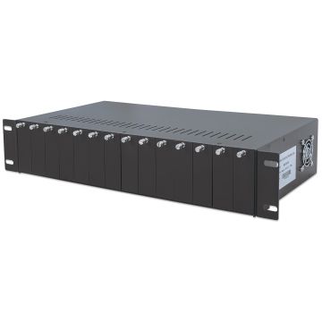 Intellinet 507356 netwerkchassis 2U Zwart (507356) thumbnail