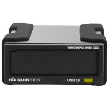 Tandberg Data RDX QuikStor - Festplatte - 3.0 (3.1 Gen 1) - USB Type-B - Schwarz - UL 60950 - CSA C22.2 No. 60950 - IEC 60950/ E (8863-RDX) thumbnail