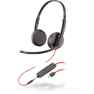 HP Blackwire C3225 - 3200 Series - Headset (209751-201) thumbnail