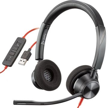 HP Plantronics Blackwire C3320 Czarne USB (213934-01) thumbnail
