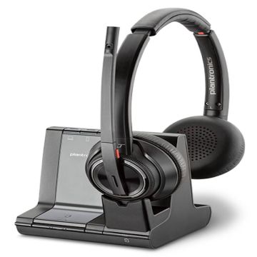 HP Poly Poly Savi 7320 - 7300 Office Series - Headset-System - On-Ear - DECT - kabellos (214777-05) (214777-05) thumbnail