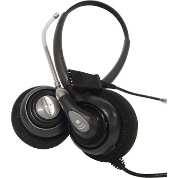 HP Plantronics Poly Headset SupraPlus H261H, 87129-02, binaural Wideband, kabelgebunden (87129-02) (87129-02) thumbnail