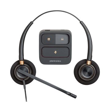 HP Poly EncorePro 520 Binaural Headset met Quick Disconnect (89434-02) thumbnail