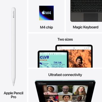Apple iPad Air 13 inch M4 WiFi 256GB - Blue (MH5V4HC/A) thumbnail