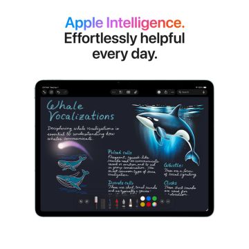 Apple iPad Air 13 inch M4 WiFi + Cellular 128GB - Space Grey (MH9D4HC/A) thumbnail
