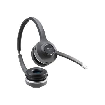 Cisco 562 Wireless Dual - Náhlavní souprava - náhlavní - DECT 6.0 - bezdrátový - pro Cisco (CP-HS-WL-562-N-EU=) thumbnail