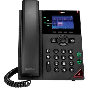 HP Poly Poly OBi VVX 250 4-lijns IP-telefoon met PoE-ondersteuning (89B58AA) thumbnail