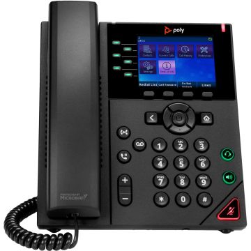 HP Poly Poly OBi VVX 350 6-lijns IP-telefoon met PoE-ondersteuning (89B59AA) thumbnail