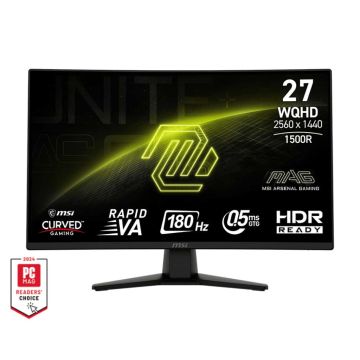 MSI MAG 274CQF computer monitor 68,6 cm (27") 2560 x 1440 Pixels Wide Quad HD Zwart (MAG 274CQF) thumbnail