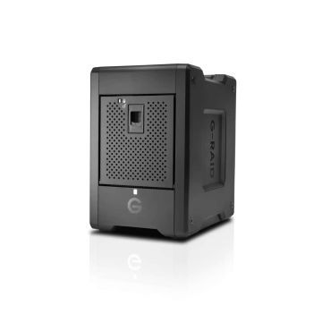SanDisk G-RAID SHUTTLE 4 disk array 48 TB Desktop Zwart (SDPH34H-048T-MBAAB) thumbnail