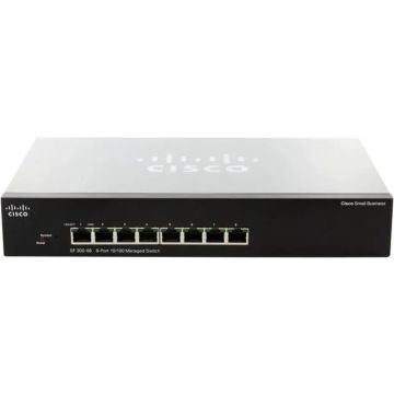Cisco SF300-08 8-port 10/100 (SRW208-K9-RFB) thumbnail