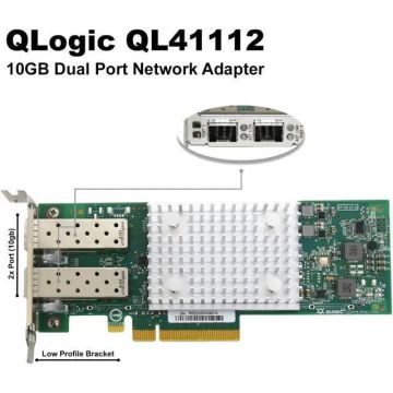 Dell QLOGIC 2X 10GB + 2X 1GB RJ45 (00D1WT-RFB) thumbnail