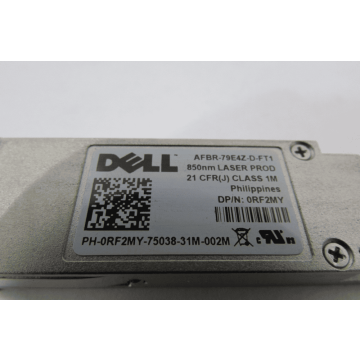 Dell FORCE 10 40GBE 850NM QSFP+ (0RF2MY-RFB) thumbnail
