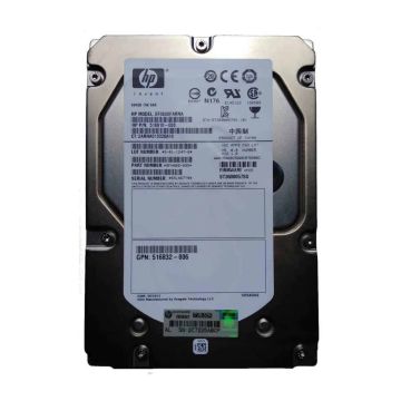 HP HDD 600GB 6G SAS 15K (516832-005-RFB) thumbnail